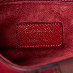 Dior Mini Leather Saddle Bag (SHG-n1dLDu)