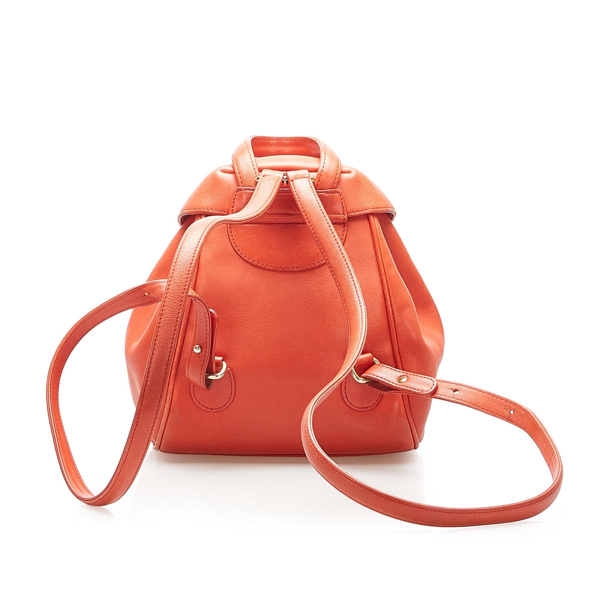 Dior Mini Logo Leather Backpack (SHG-16931)