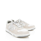 Dior Oblique Calfskin Nubuck Low Top Sneakers - Size 8.5 / 38.5 (SHF-19913)