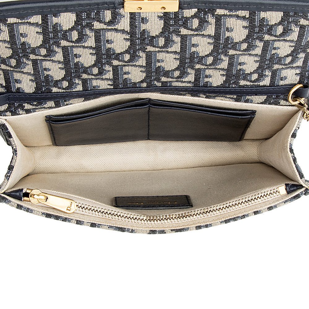 Dior Oblique DiorAddict Chain Clutch (SHF-20828)
