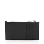Dior Oblique Grained Calfskin Zipped Card Holder