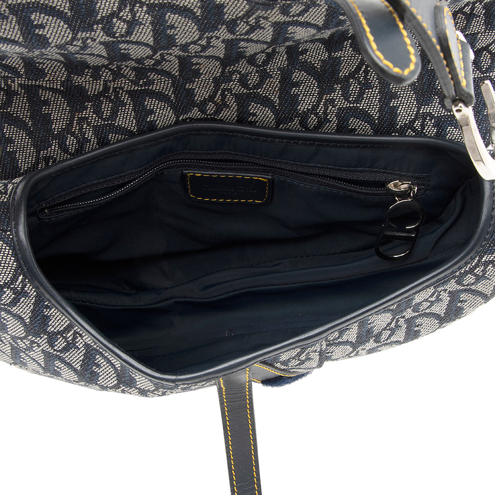 Dior Oblique Saddle Bag (SHF-21001)