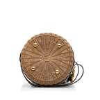 Dior Oblique Wicker Bucket Bag (SHG-o1Sr1Y)