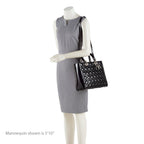 Dior Patent Leather Lady Dior Large Tote (SHF-17675)