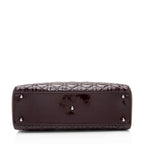 Dior Patent Leather Lady Dior Large Tote (SHF-5trAE8)