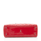 Dior Patent Leather Lady Dior Large Tote (SHF-Fvh4jH)