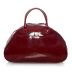 Dior Patent Leather Saddle Dome Handbag (SHG-28563)