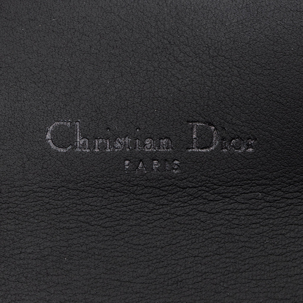 Dior Ultra Matte Calfskin Saddle Lotus Compact Wallet