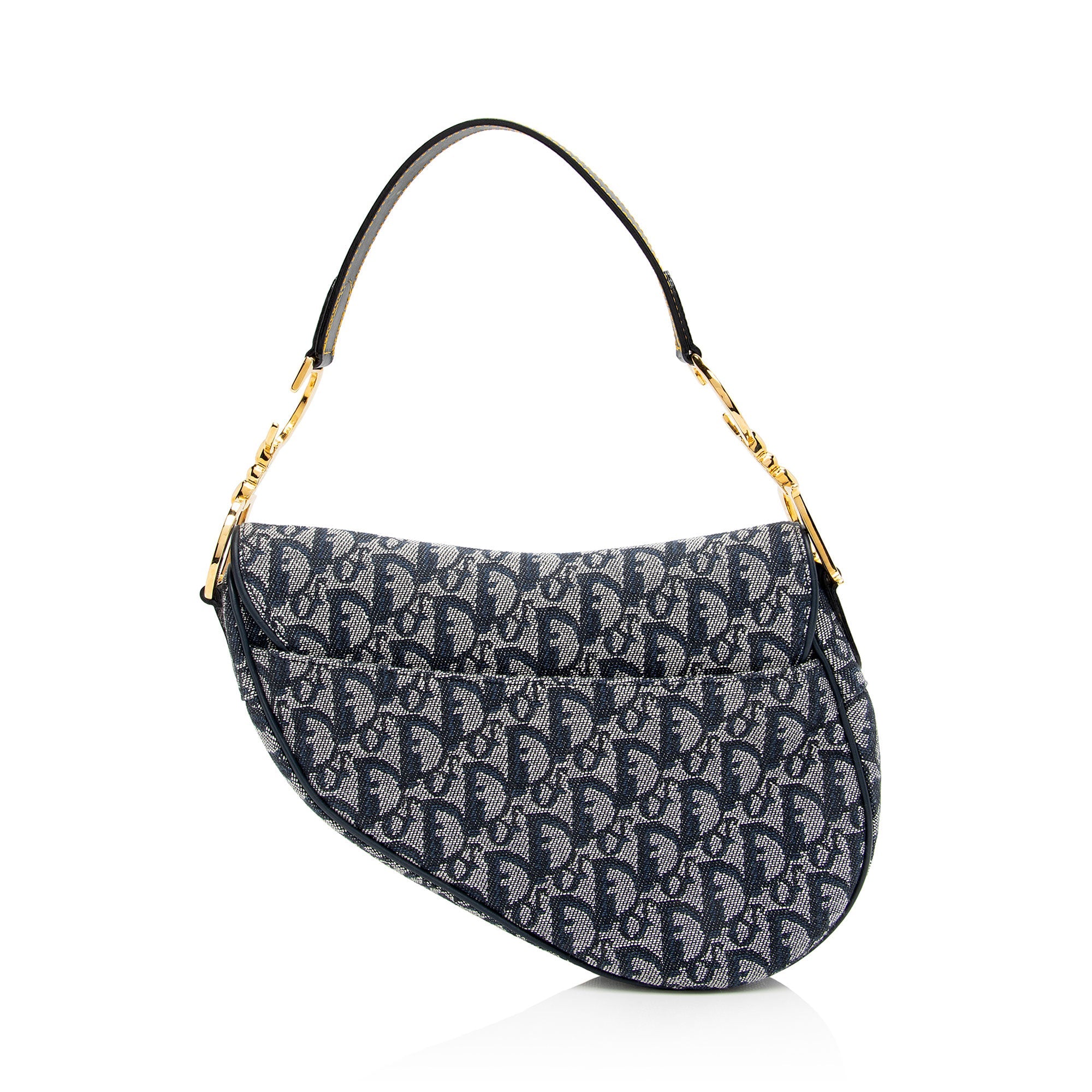 Dior Vintage Oblique Saddle Bag