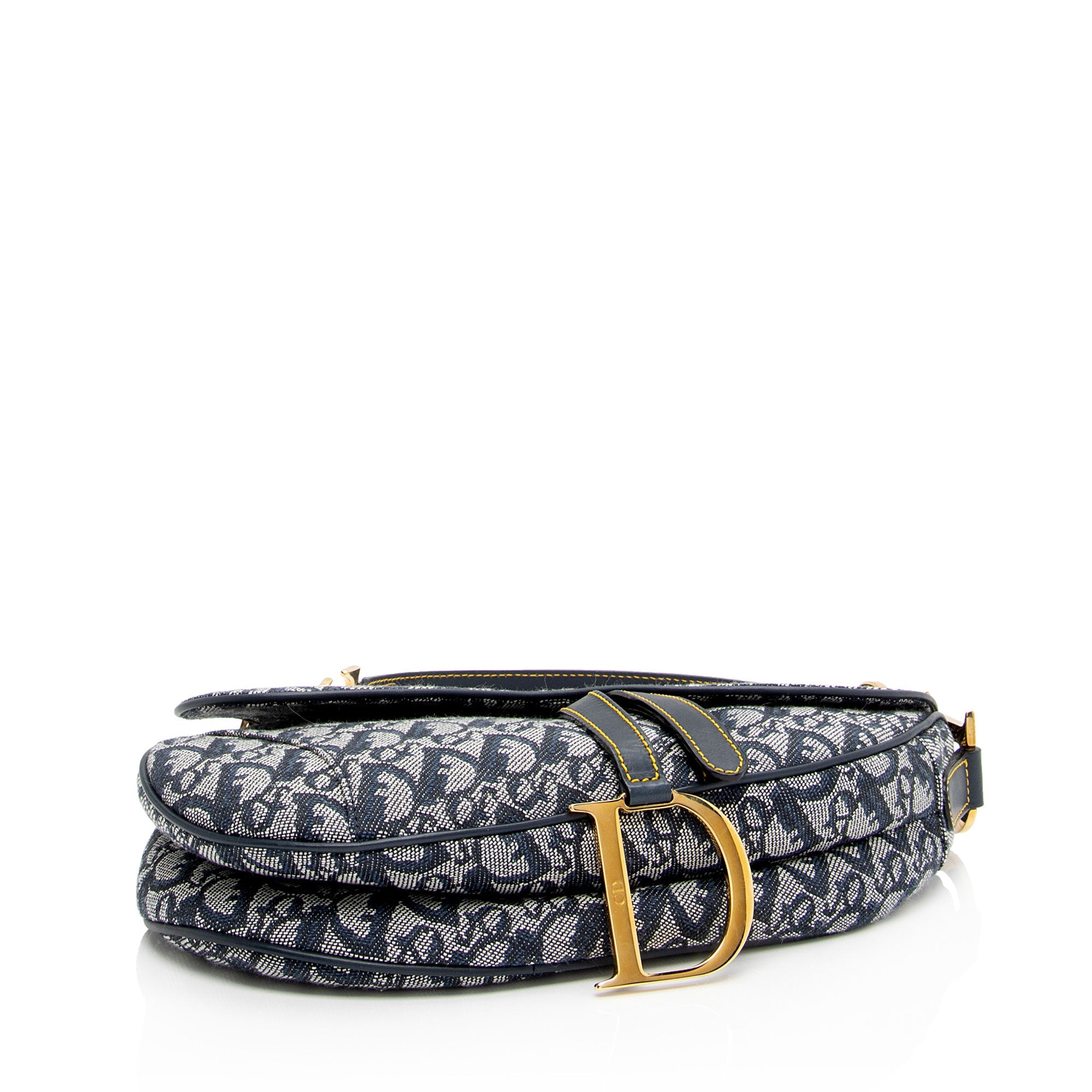 Dior Vintage Oblique Saddle Bag