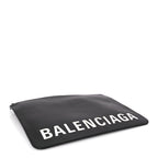 Balenciaga Large Cash Pouch With Handle Black