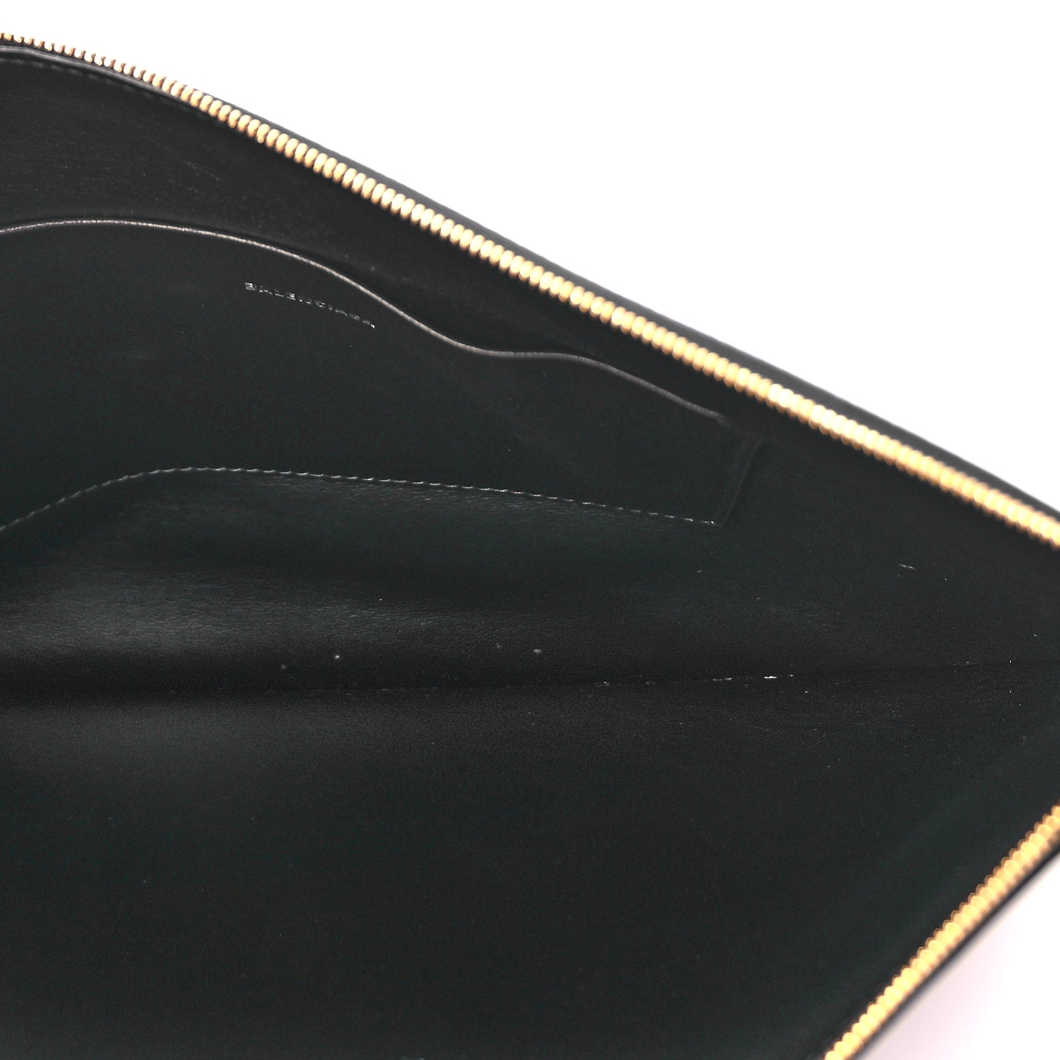 Balenciaga Large Cash Pouch With Handle Black