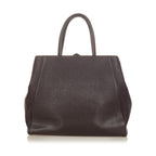 Fendi 2Jours Leather Tote Bag (SHG-26240)