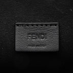 Fendi Calfskin Crystal Fab Small Crossbody Bag (SHF-23094)