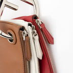 Fendi Calfskin F is Fendi Triplette Pouch Set (SHF-23922)