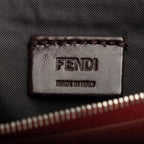 Fendi Calfskin F is Fendi Triplette Pouch Set (SHF-23922)