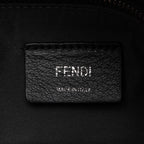 Fendi Calfskin Flowerland Studded By The Way Medium Boston Bag (SHF-23632)