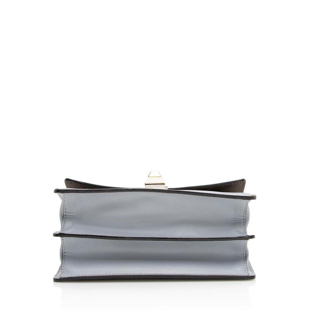 Fendi Calfskin Kan I Small Shoulder Bag (SHF-22970)