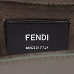 Fendi Calfskin Studded Kan I Medium Shoulder Bag (SHF-23376)