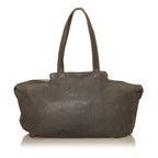 Fendi Chains Leather Tote Bag (SHG-29529)
