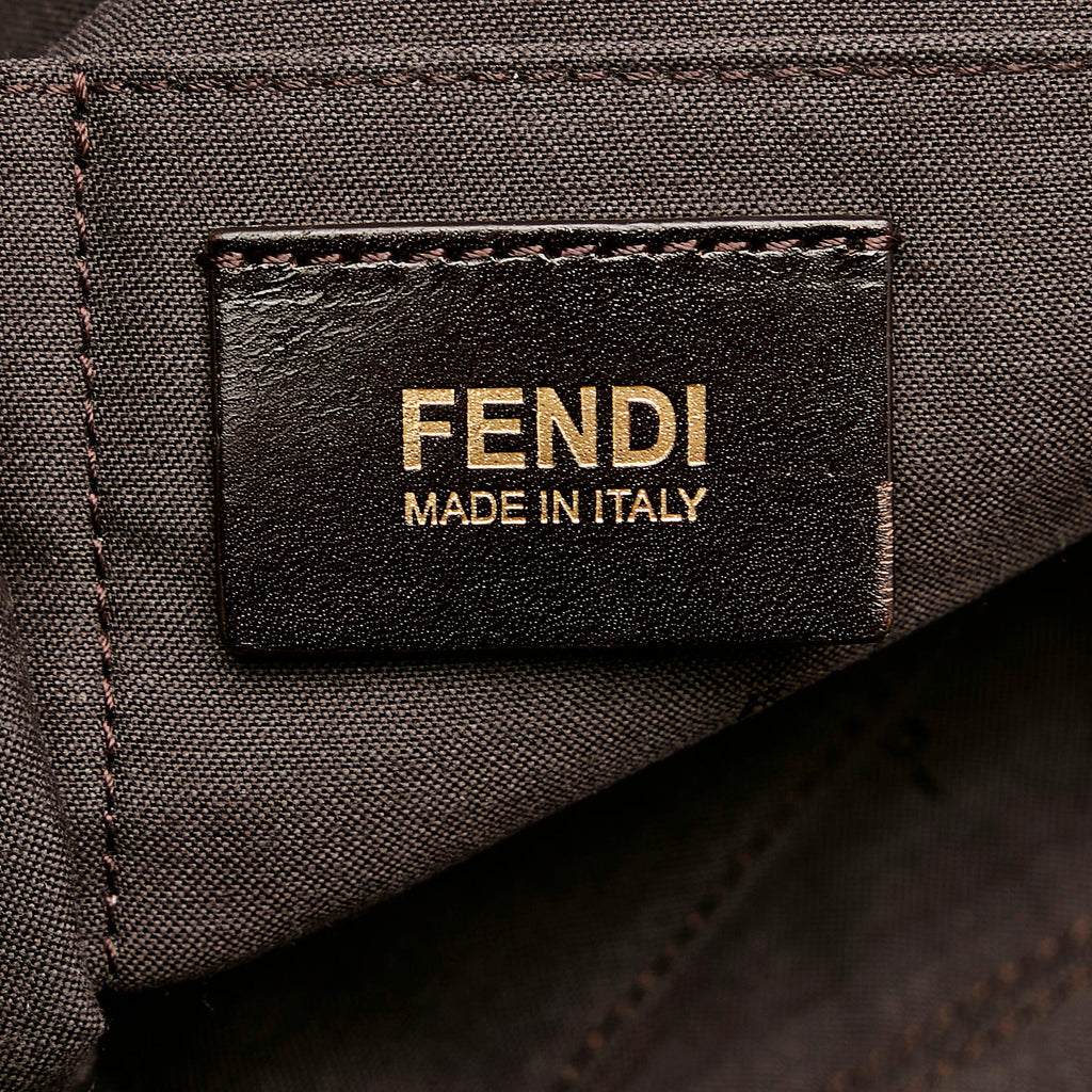 Fendi Chains Leather Tote Bag (SHG-29529)