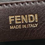 Fendi Chains Leather Tote Bag (SHG-36421)