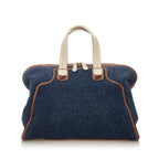 Fendi Chameleon Denim Satchel (SHG-29058)