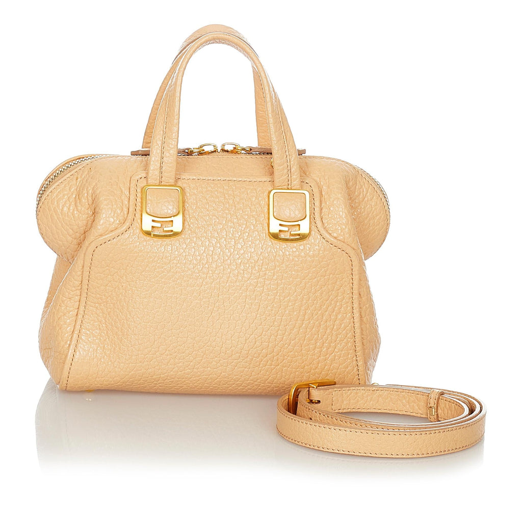 Fendi Chameleon Leather Satchel (SHG-23547)