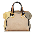 Fendi Colorblock Canvas Chameleon Handbag (SHG-24876)