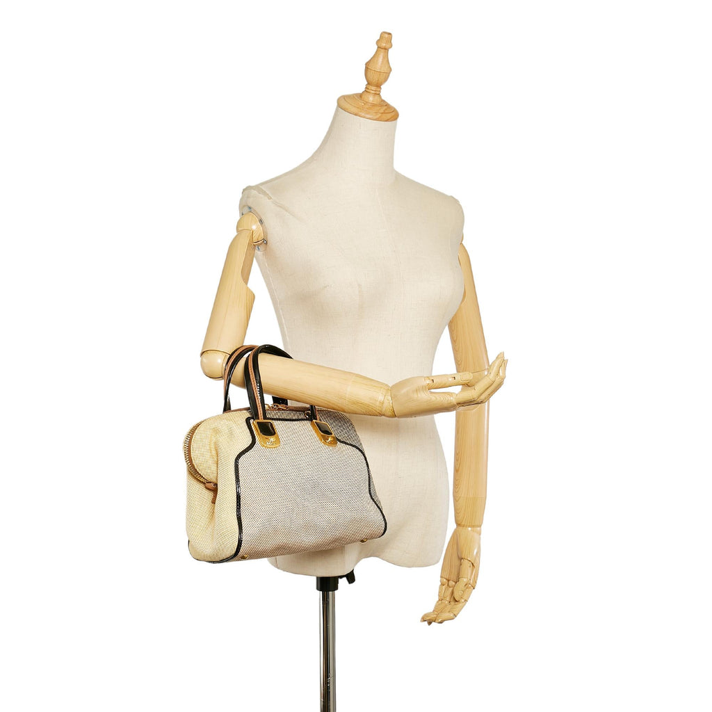 Fendi Colorblock Canvas Chameleon Handbag (SHG-24876)