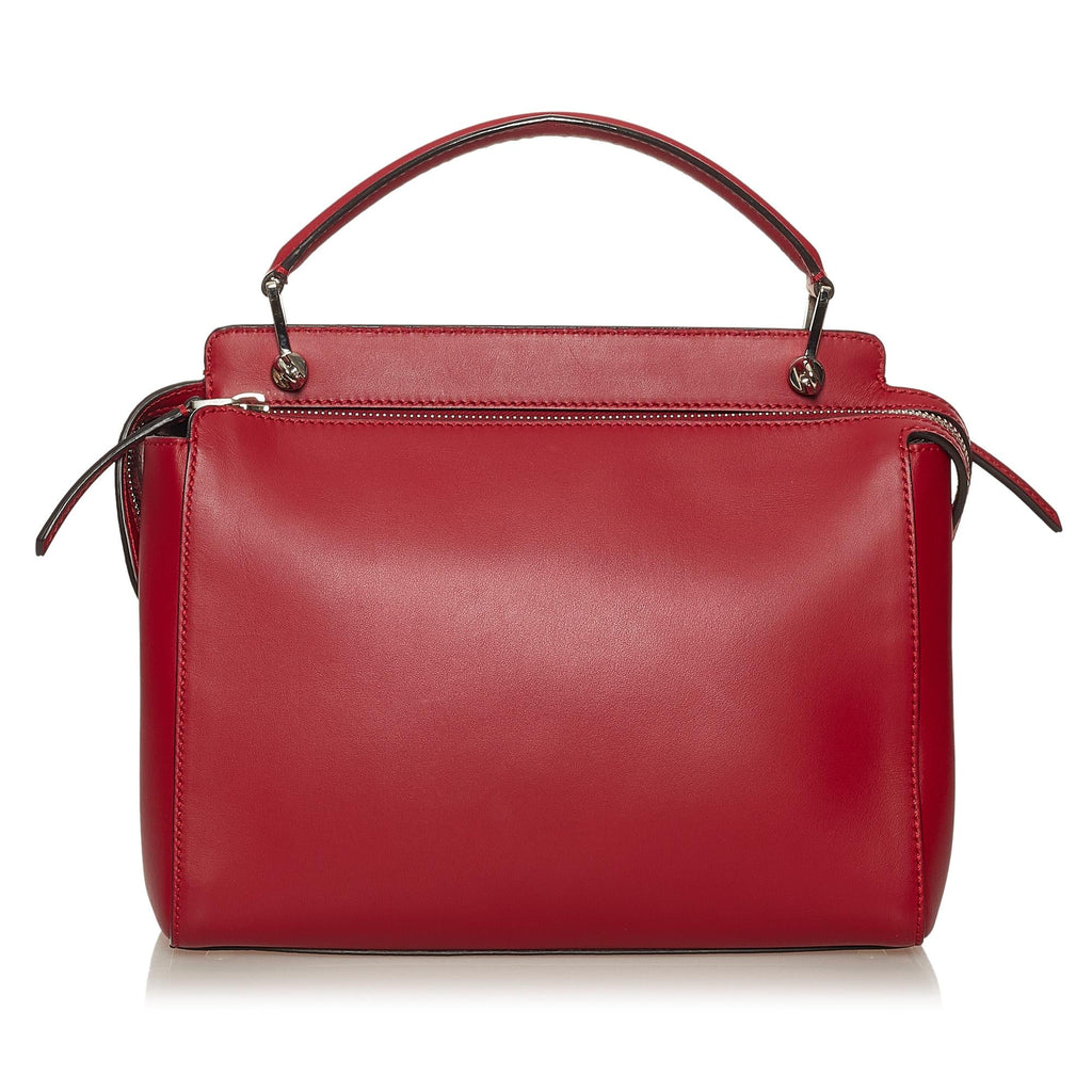 Fendi DotCom Leather Satchel (SHG-29019)