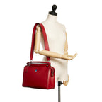 Fendi DotCom Leather Satchel (SHG-29019)
