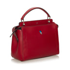 Fendi DotCom Leather Satchel (SHG-29019)