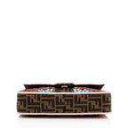 Fendi Embroidered Karligraphy Baguette Shoulder Bag (SHF-16593)