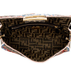 Fendi Embroidered Karligraphy Baguette Shoulder Bag (SHF-16593)