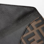 Fendi FF Embossed 1974 Envelope Pouch (SHF-20977)