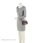 Fendi FF Embossed Calfskin Double Micro Baguette Bag (SHF-22023)