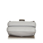 Fendi FF Lock Leather Satchel (SHG-26242)