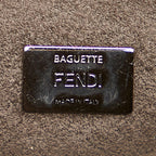 Fendi FF Lock Leather Satchel (SHG-26242)