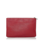Fendi Face Leather Clutch Bag (SHG-31207)