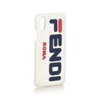 Fendi Fendi Mania Leather iPhoneX Case (SHG-24298)