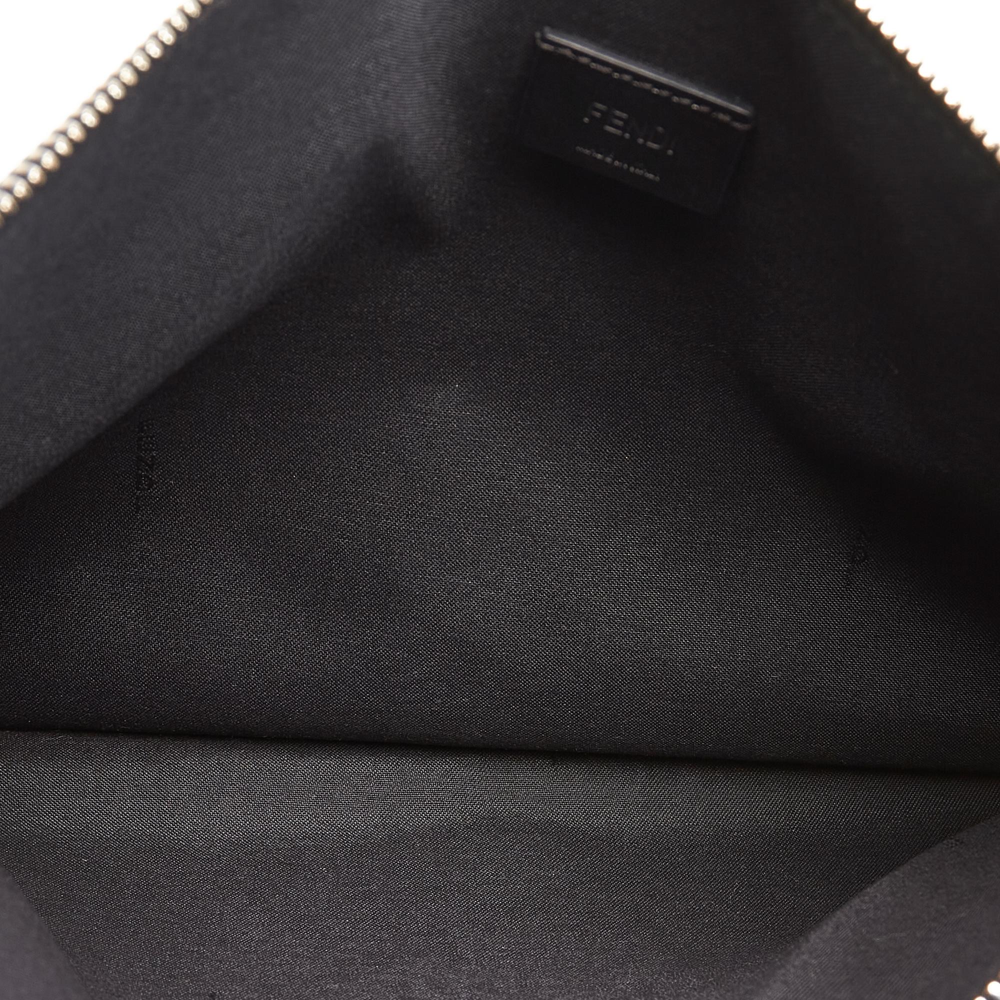 Fendi Karlito Leather Clutch Bag (SHG-26787)