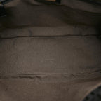 Fendi Leather-Trimmed Zucchino Tote (SHG-36075)