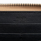 Fendi Leather Zip Around Wallet (SHF-12618)