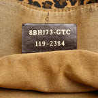 Fendi Leopard Print Nylon Tote Bag (SHG-33460)