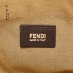 Fendi Leopard Print Nylon Tote Bag (SHG-33837)