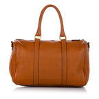 Fendi Linda Leather Boston Bag (SHG-26676)
