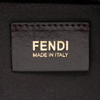 Fendi Metallic Suede Chain Trim Tote (SHF-19730)
