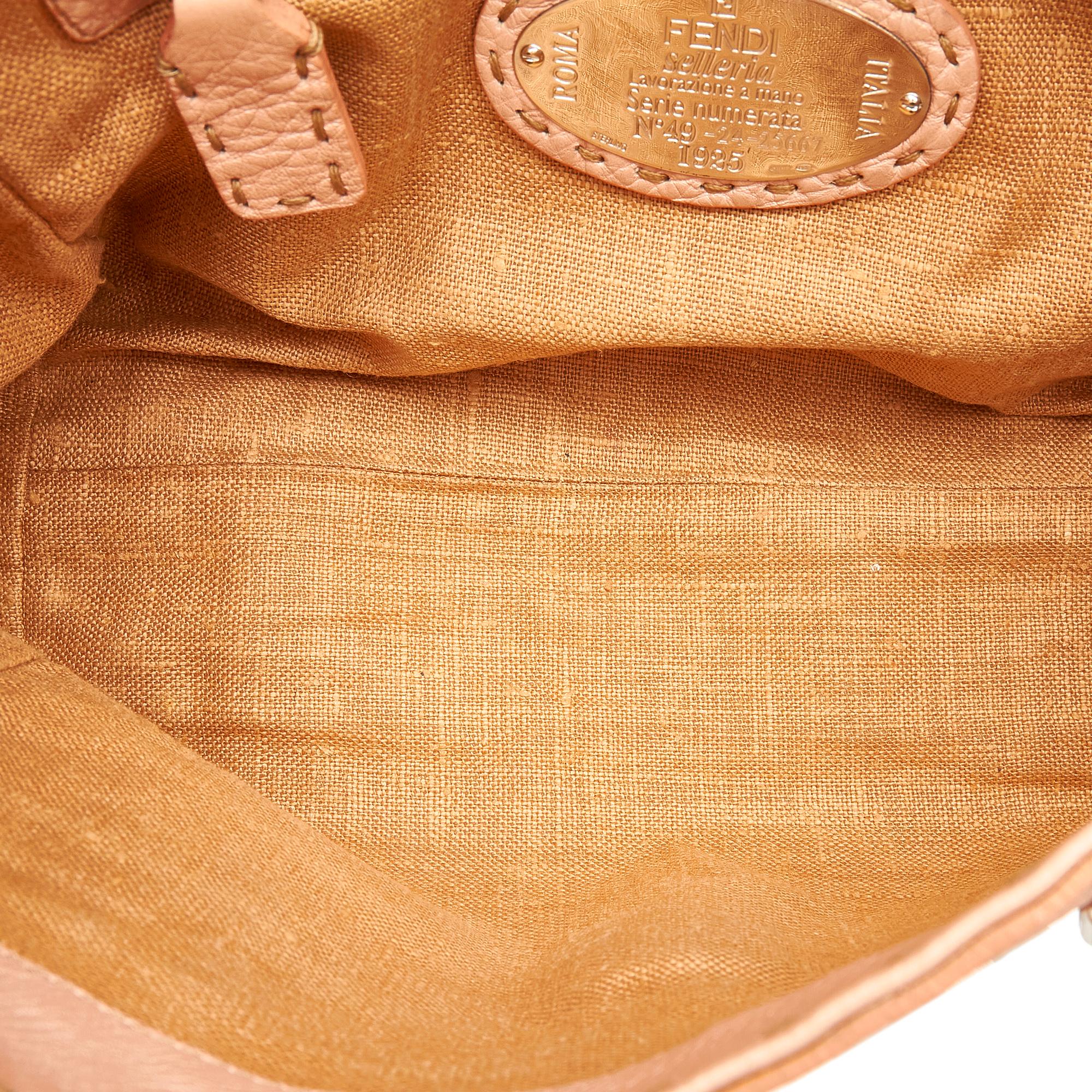Fendi Mini Selleria Linda Leather Handbag (SHG-26701)