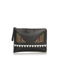 Fendi Monster Leather Clutch Bag (SHG-26144)